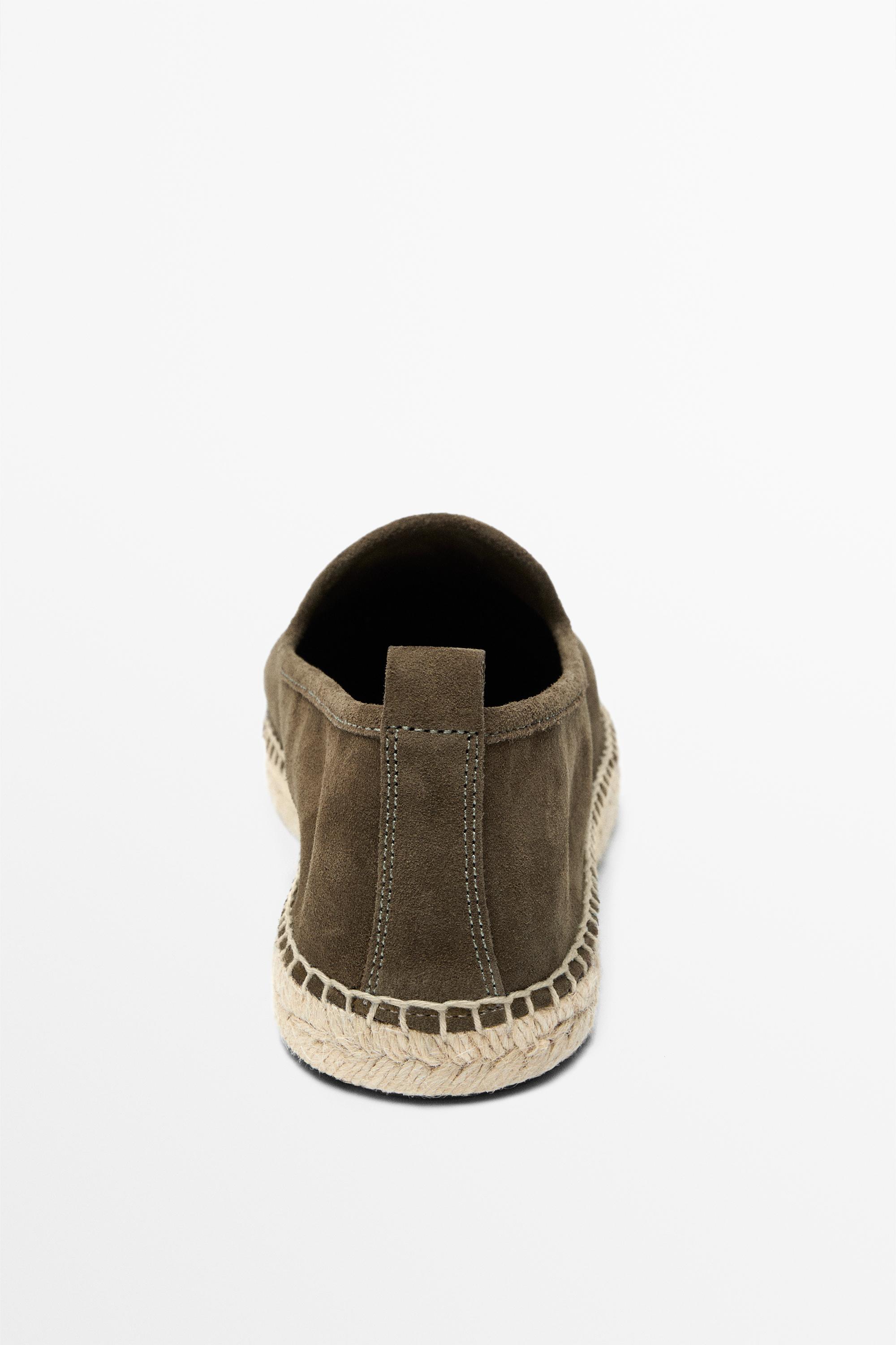 Espadrille en cuir